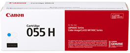 Canon CART-055H Cyan High Yield Toner Cartridge For LBP660C & MF740C Series